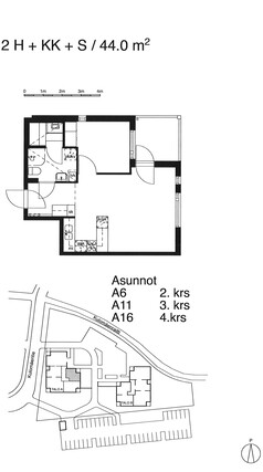 Vuokra-asunto Espoo Tuomarila Kaksio -