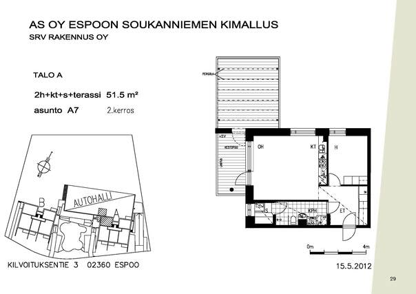 Vuokra-asunto Espoo Soukanniemi Kaksio -