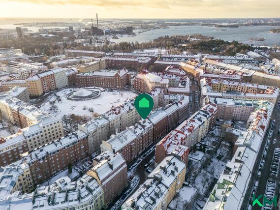 Vuokra-asunto Helsinki Etu-Töölö 4 huonetta