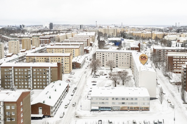 Vuokra-asunto Tampere Kaleva Yksiö