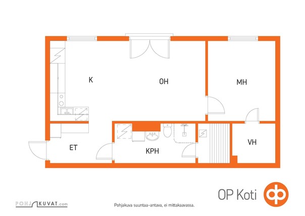 Vuokra-asunto Jyväskylä Keskusta Kaksio