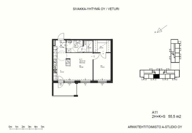 Vuokra-asunto Oulu Etu-Lyötty Kaksio