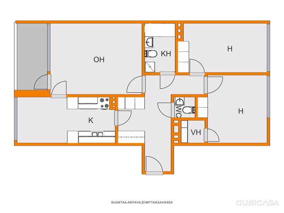 Vuokra-asunto Lappeenranta Parkkarila 3 huonetta Kampanja