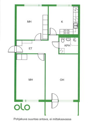 Rental Mikkeli Laajalampi 3 rooms