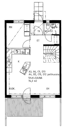 Asumisoikeusasunto Vantaa Kartanonkoski 5 +