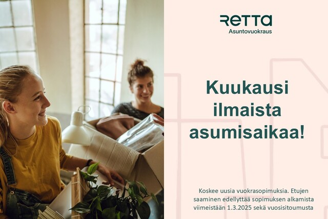 Rental Espoo Kivenlahti 1 room -