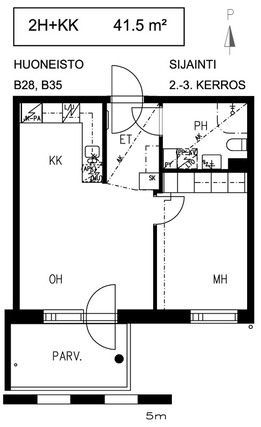 Asumisoikeusasunto Espoo Karhusuo Kaksio