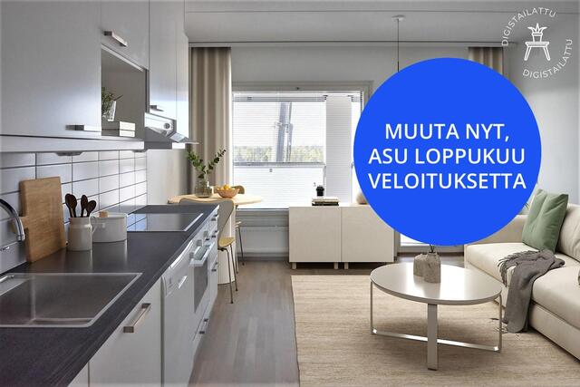 Vuokra-asunto Vantaa Tikkurila Yksiö