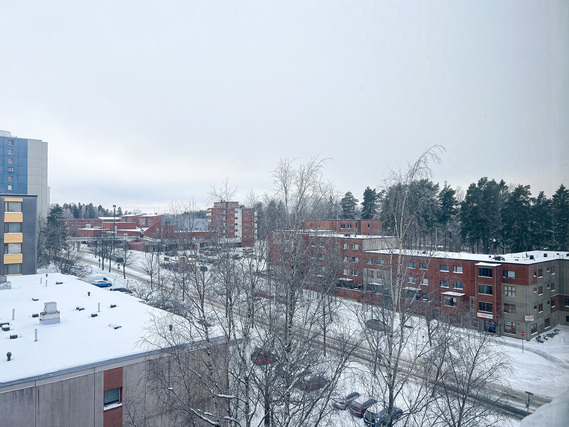 Vuokra-asunto Vantaa Koivukylä Yksiö Toimivapohjainen koti hissitalon 6. kerroksesta, läheltä palveluja!