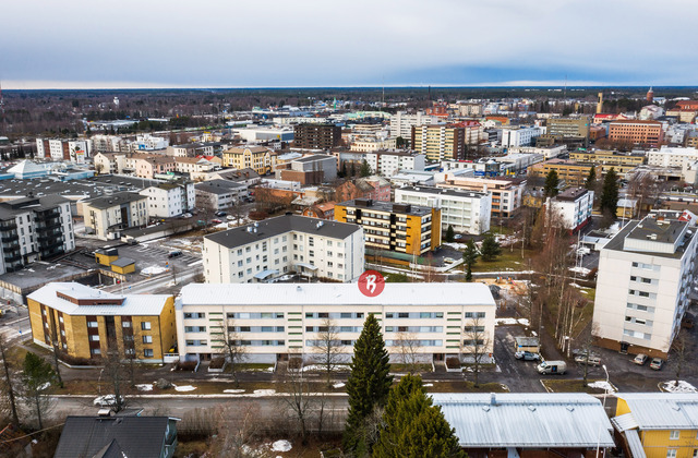 Vuokra-asunto Kokkola Hakalahti Kaksio Yleiskuva