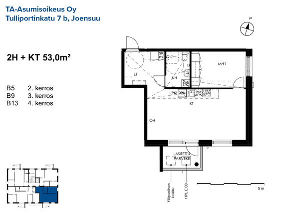 Asumisoikeusasunto Joensuu Otsola Kaksio