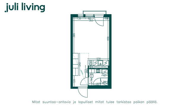 Vuokra-asunto Helsinki Malmi Yksiö