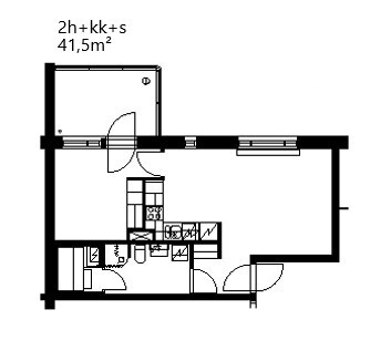 Rental Helsinki Herttoniemenranta 2 rooms Julkisivukuva