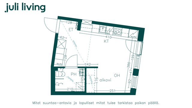 Vuokra-asunto Espoo Niittykumpu Yksiö