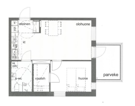 Vuokra-asunto Turku Iso-Heikkilä Kaksio