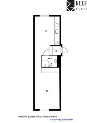 Vuokra-asunto Helsinki Kamppi Yksiö