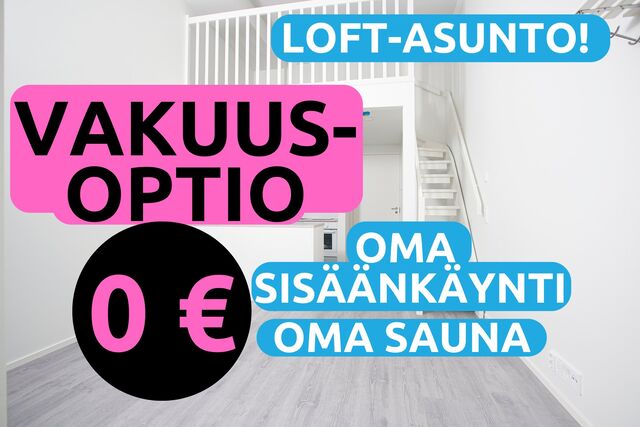 Vuokra-asunto Tampere Vuores Yksiö