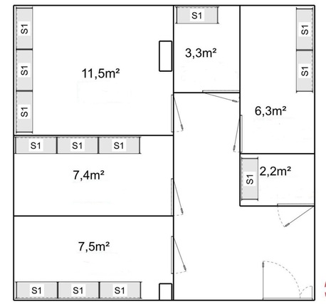 Varastotila Rauma Ota  Vuokrattava varasto 7,5 m2