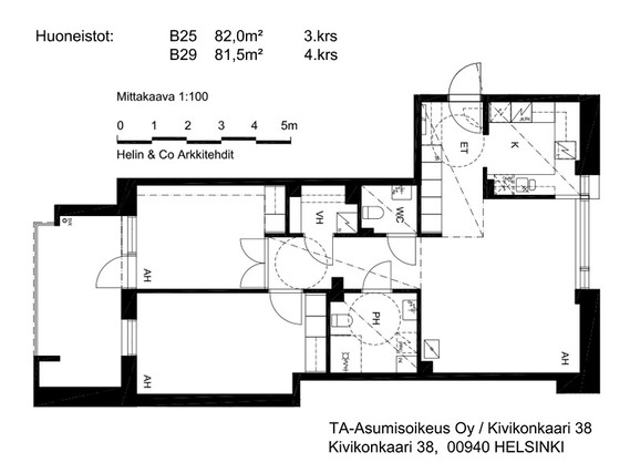 Asumisoikeusasunto Helsinki Mellunkylä 3 huonetta