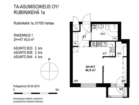 Asumisoikeusasunto Vantaa Kivistö Kaksio