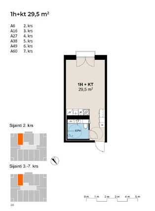 Vuokra-asunto Riihimäki Keskusta Yksiö Julkisivu