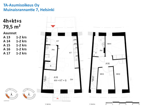 Asumisoikeusasunto Helsinki Mellunkylä 4 huonetta