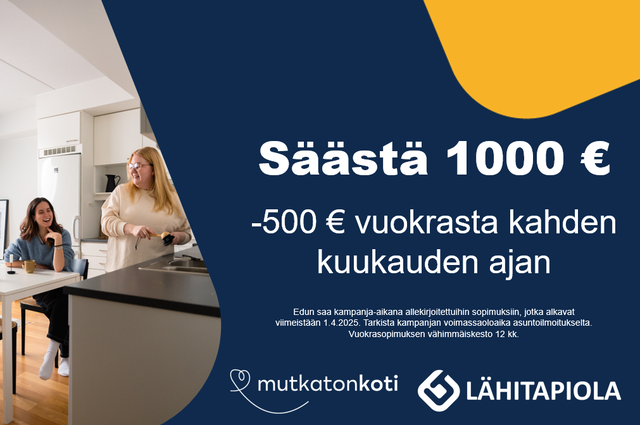 Rental Espoo Matinkylä 2 rooms