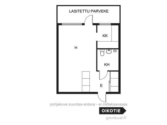 Vuokra-asunto Vihti Nummela Yksiö