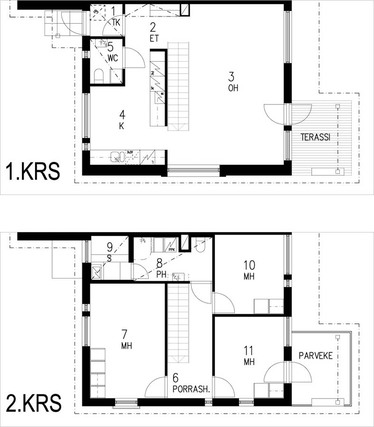 Asumisoikeusasunto Helsinki Pakila 4 huonetta