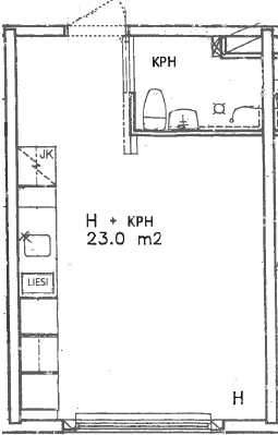 Vuokra-asunto Kotka Ruonala Yksiö Kampanja