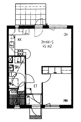 Asumisoikeusasunto Jyväskylä Haukkamäki Kaksio