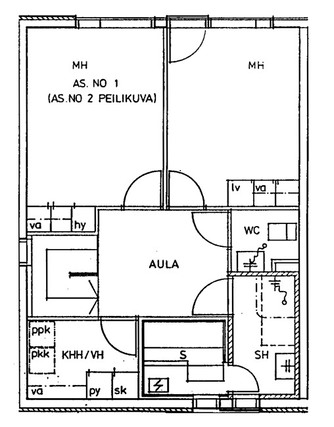 Asumisoikeusasunto Riihimäki Mattila 4 huonetta