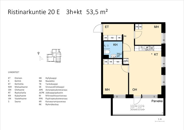 Vuokra-asunto Tampere Janka 3 huonetta Julkisivukuva