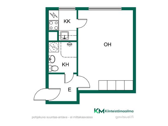 Vuokra-asunto Jyväskylä Keskusta Yksiö