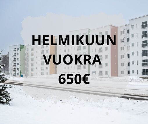 Vuokra-asunto Oulu  3 huonetta