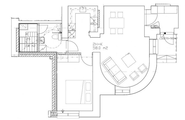 Rental Pori Keskusta 2 rooms