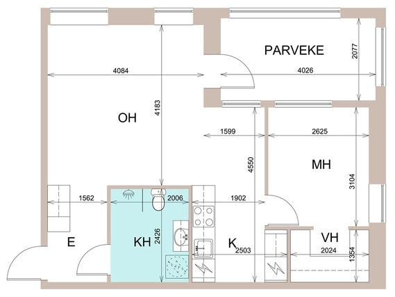 Vuokra-asunto Vantaa Aviapolis Kaksio