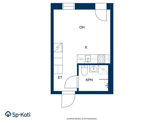 Vuokra-asunto Jyväskylä Keskusta Yksiö