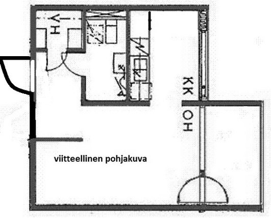 Vuokra-asunto Seinäjoki Huhtala Yksiö