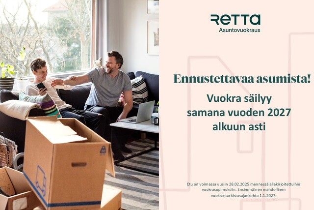 Rental Vantaa Pähkinärinne 3 rooms -