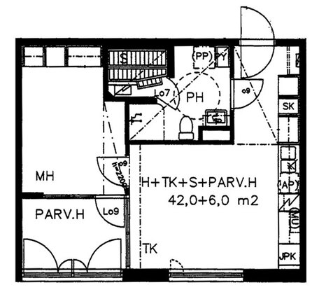 Asumisoikeusasunto Jyväskylä Kekkola Yksiö