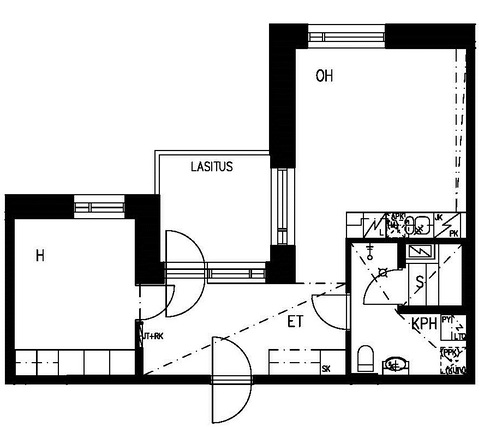 Asumisoikeusasunto Helsinki Alppikylä Kaksio