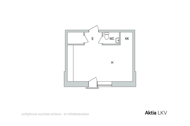 Rental Paimio Ylä-Vista 1 room