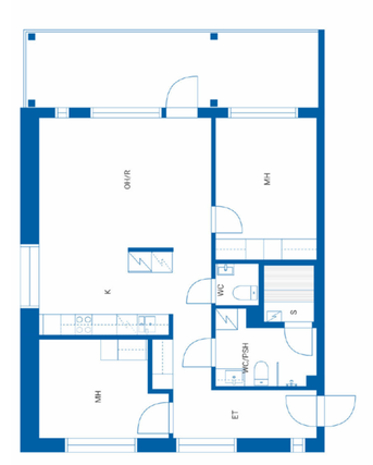 Rental Raahe  3 rooms