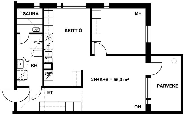 Asumisoikeusasunto Oulu Maikkula Kaksio