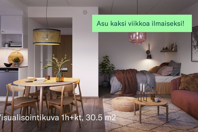 Vuokra-asunto Espoo Saunalahti Kaksio