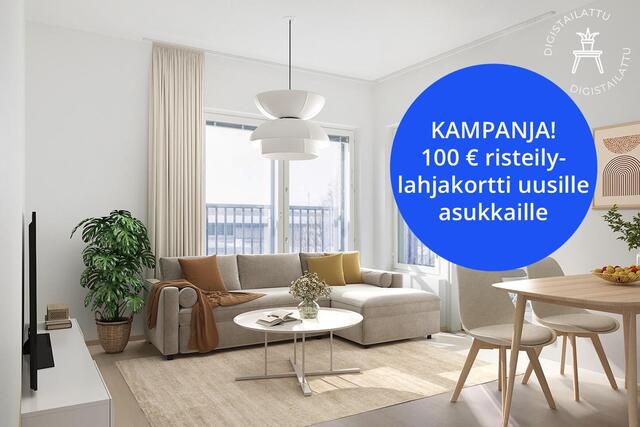 Rental Turku Herttuankulma 3 rooms