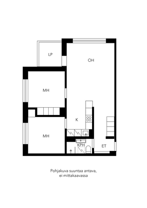 Vuokra-asunto Turku Patterinhaka 3 huonetta