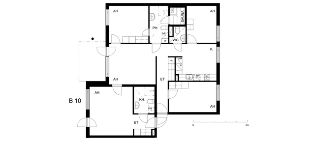 Vuokra-asunto Espoo Perkkaa 5 + B 10  Komentajankatu 4 B 10