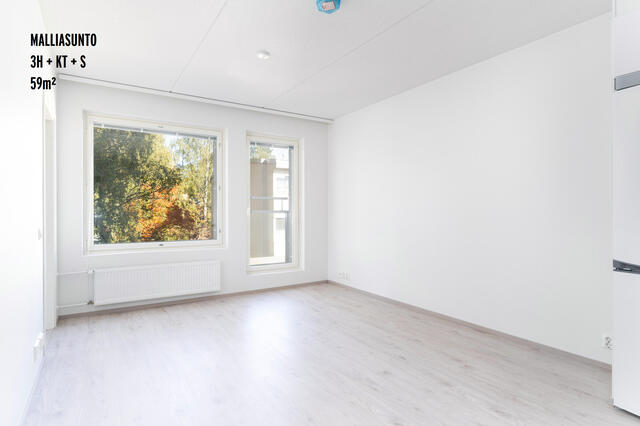 Rental Helsinki Konala 3 rooms -